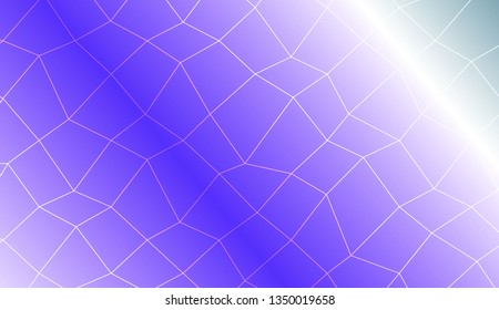 Decorative background with polygonal mesh . For modern interior design, fashion print. Vector illustration. Creative gradient color