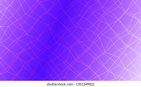 Decorative background with polygonal mesh . For modern interior design, fashion print. Vector illustration. Creative gradient color