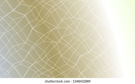 Decorative background with polygonal mesh . Template for your banner. Vector illustration. Creative gradient color