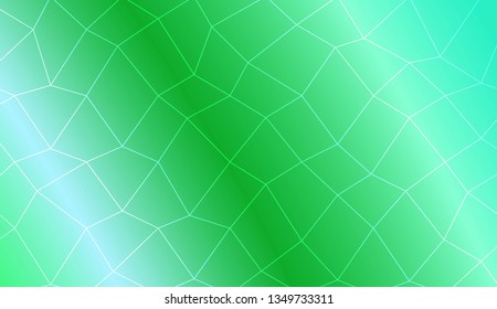 Decorative background with polygonal mesh . Template for your banner. Vector illustration. Creative gradient color