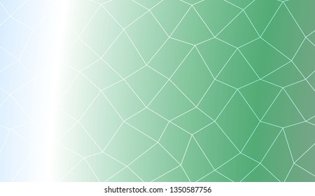 Decorative background with polygonal mesh . Template for your banner. Vector illustration. Creative gradient color