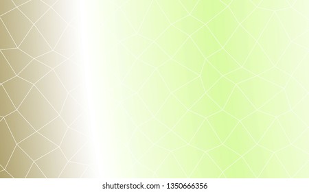 Decorative background with polygonal mesh . Template for your banner. Vector illustration. Creative gradient color
