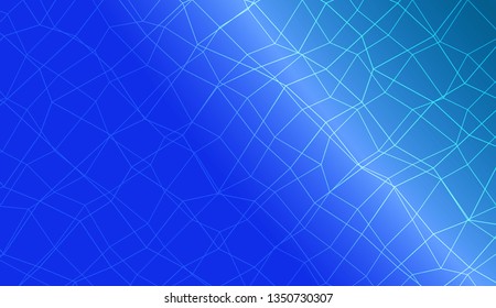 Decorative background with polygonal mesh . Template for your banner. Vector illustration. Creative gradient color
