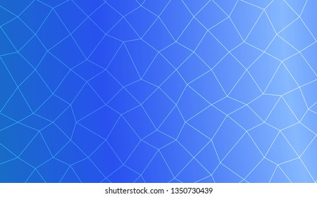Decorative background with polygonal mesh . Template for your banner. Vector illustration. Creative gradient color