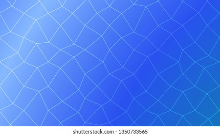 Decorative background with polygonal mesh . Template for your banner. Vector illustration. Creative gradient color