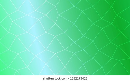 Decorative background with polygonal mesh . Template for your banner. Vector illustration. Creative gradient color