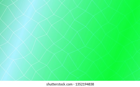 Decorative background with polygonal mesh . Template for your banner. Vector illustration. Creative gradient color