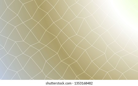 Decorative background with polygonal mesh . Template for your banner. Vector illustration. Creative gradient color