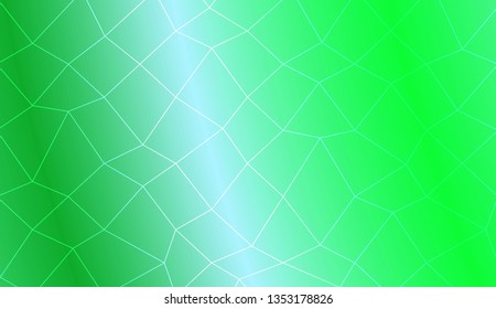 Decorative background with polygonal mesh . Template for your banner. Vector illustration. Creative gradient color