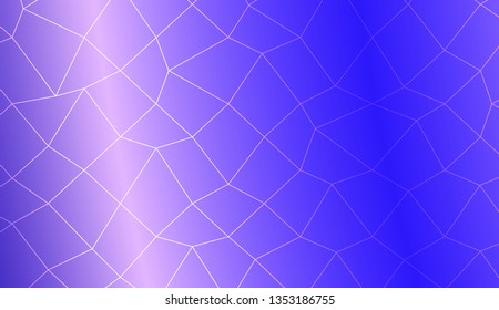 Decorative background with polygonal mesh . Template for your banner. Vector illustration. Creative gradient color