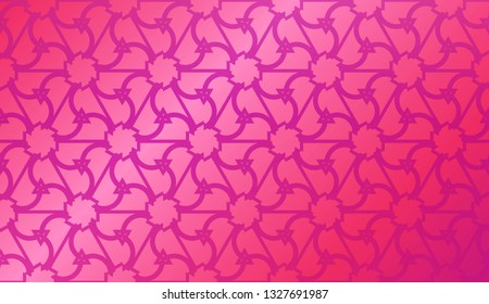 Decorative Background With Triangles. Curved Lines. Vector Illustration. Abstract Blurred Gradient Background Bright Colors.. Bright Background For Poster, Banner, Flyer.