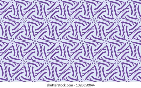 Decorative background with triangles. Curved lines. Vector illustration. Modern design for you business, project. Viole color