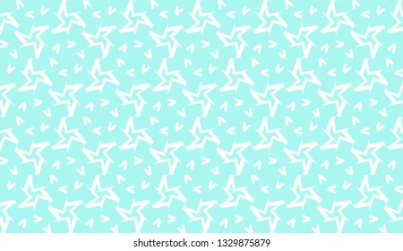 Decorative background with triangles. Curved lines. Vector illustration. Blue light shade. Bright background for poster, banner, flyer