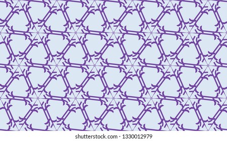 Decorative background with triangles. Curved lines. Vector illustration. Modern design for you business, project. Viole color