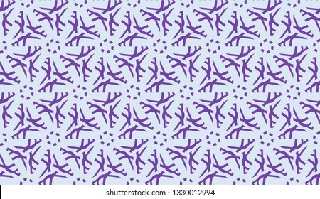 Decorative background with triangles. Curved lines. Vector illustration. Modern design for you business, project. Viole color