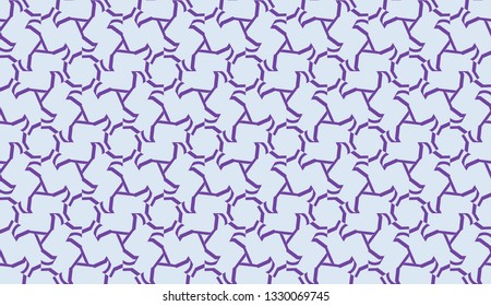 Decorative background with triangles. Curved lines. Vector illustration. Modern design for you business, project. Viole color