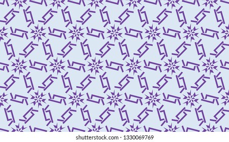 Decorative background with triangles. Curved lines. Vector illustration. Modern design for you business, project. Viole color