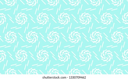 Decorative background with triangles. Curved lines. Vector illustration. Blue light shade. Bright background for poster, banner, flyer