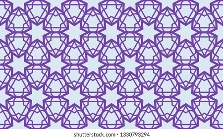 Decorative background with triangles. Curved lines. Vector illustration. Modern design for you business, project. Viole color