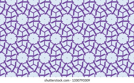 Decorative background with triangles. Curved lines. Vector illustration. Modern design for you business, project. Viole color