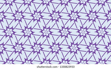 Decorative background with triangles. Curved lines. Vector illustration. Modern design for you business, project. Viole color