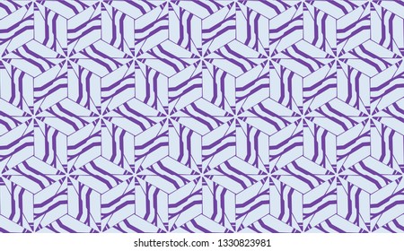 Decorative background with triangles. Curved lines. Vector illustration. Modern design for you business, project. Viole color