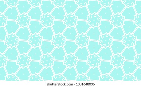 Decorative background with triangles. Curved lines. Vector illustration. Blue light shade. Bright background for poster, banner, flyer