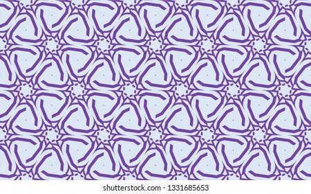 Decorative background with triangles. Curved lines. Vector illustration. Modern design for you business, project. Viole color
