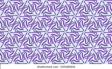 Decorative background with triangles. Curved lines. Vector illustration. Modern design for you business, project. Viole color