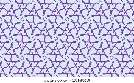 Decorative background with triangles. Curved lines. Vector illustration. Modern design for you business, project. Viole color