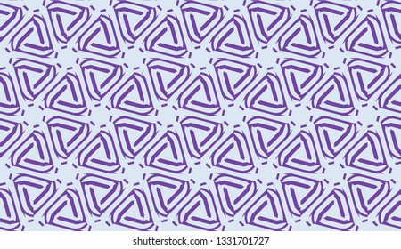 Decorative background with triangles. Curved lines. Vector illustration. Modern design for you business, project. Viole color