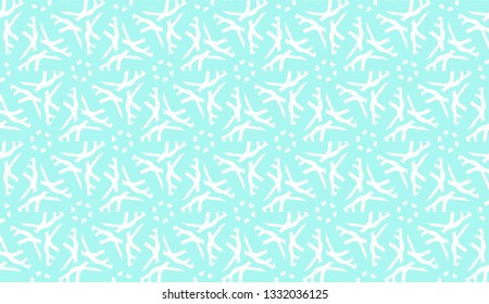 Decorative background with triangles. Curved lines. Vector illustration. Blue light shade. Bright background for poster, banner, flyer