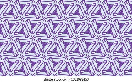 Decorative background with triangles. Curved lines. Vector illustration. Modern design for you business, project. Viole color