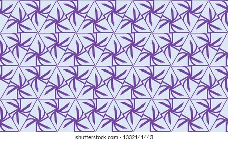 Decorative background with triangles. Curved lines. Vector illustration. Modern design for you business, project. Viole color