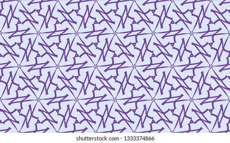 Decorative background with triangles. Curved lines. Vector illustration. Modern design for you business, project. Viole color