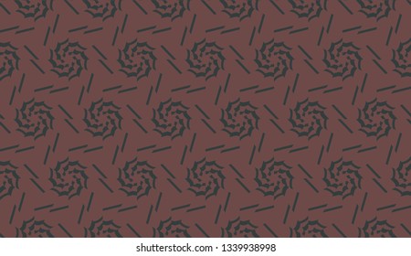 Decorative background with triangles. Curved lines. Vector illustration. Bright background for poster, banner, flyer.