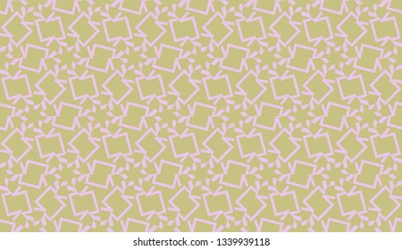 Decorative background with triangles. Curved lines. Vector illustration. Bright background for poster, banner, flyer.