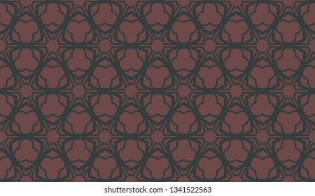 Decorative background with triangles. Curved lines. Vector illustration. Bright background for poster, banner, flyer.