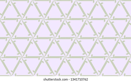 Decorative background with triangles. Curved lines. Vector illustration. Bright background for poster, banner, flyer.