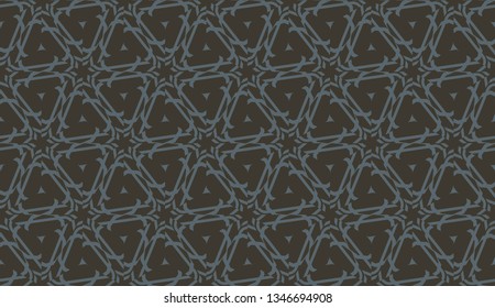 Decorative background with triangles. Curved lines. Vector illustration. Bright background for poster, banner, flyer.