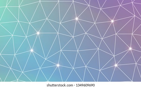 Decorative background with triangles. Decorative design For interior wallpaper, smart design, fashion print. Vector illustration. Abstract Gradient Soft Colorful Background