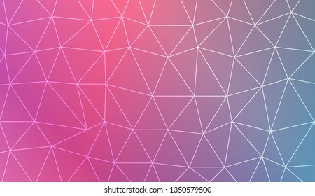 Decorative background with triangles. Decorative design For interior wallpaper, smart design, fashion print. Vector illustration. Abstract Gradient Soft Colorful Background