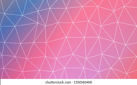 Decorative background with triangles. Decorative design For interior wallpaper, smart design, fashion print. Vector illustration. Abstract Gradient Soft Colorful Background