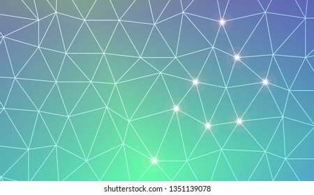 Decorative background with triangles. Decorative design For interior wallpaper, smart design, fashion print. Vector illustration. Abstract Gradient Soft Colorful Background
