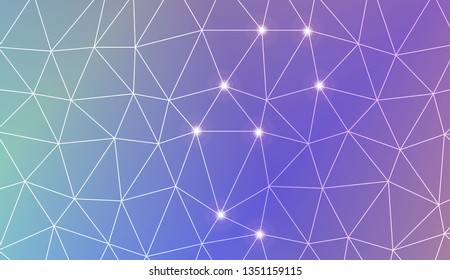 Decorative background with triangles. Decorative design For interior wallpaper, smart design, fashion print. Vector illustration. Abstract Gradient Soft Colorful Background