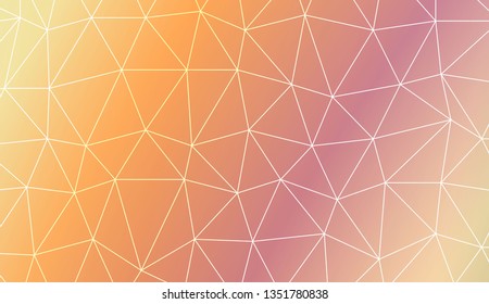 Decorative background with triangles. Decorative design For interior wallpaper, smart design, fashion print. Vector illustration. Abstract Gradient Soft Colorful Background
