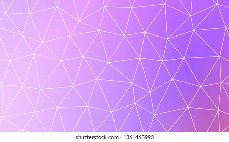 Decorative background with triangles. Decorative design For interior wallpaper, smart design, fashion print. Vector illustration. Abstract Gradient Soft Colorful Background
