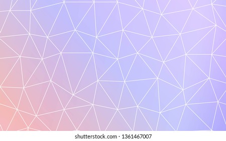 Decorative background with triangles. Decorative design For interior wallpaper, smart design, fashion print. Vector illustration. Abstract Gradient Soft Colorful Background
