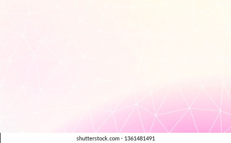Decorative background with triangles. Decorative design For interior wallpaper, smart design, fashion print. Vector illustration. Abstract Gradient Soft Colorful Background