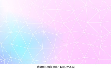 Decorative background with triangles. Decorative design For interior wallpaper, smart design, fashion print. Vector illustration. Abstract Gradient Soft Colorful Background